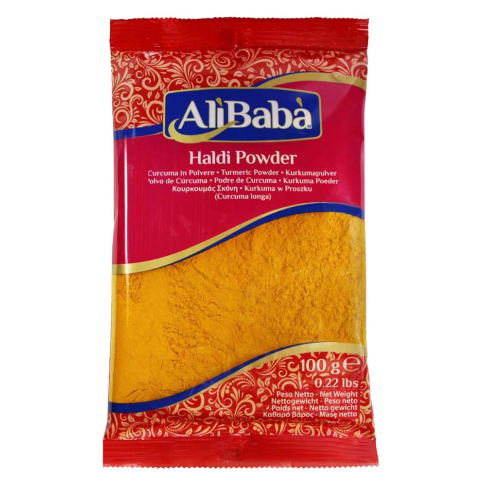 Asiatischer Haldi Pulver für kulinarische Spezialitäten, 100g, asiatischer Lebensmittel Online-Shop.