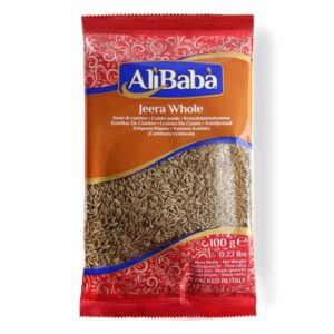 Asiatische Lebensmittel Online-Shop, ganze Kreuzkümmelsamen, 400g, in Packung.