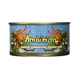 Krabbenfleisch in Dose, asiatische Lebensmittel, Online-Shop.