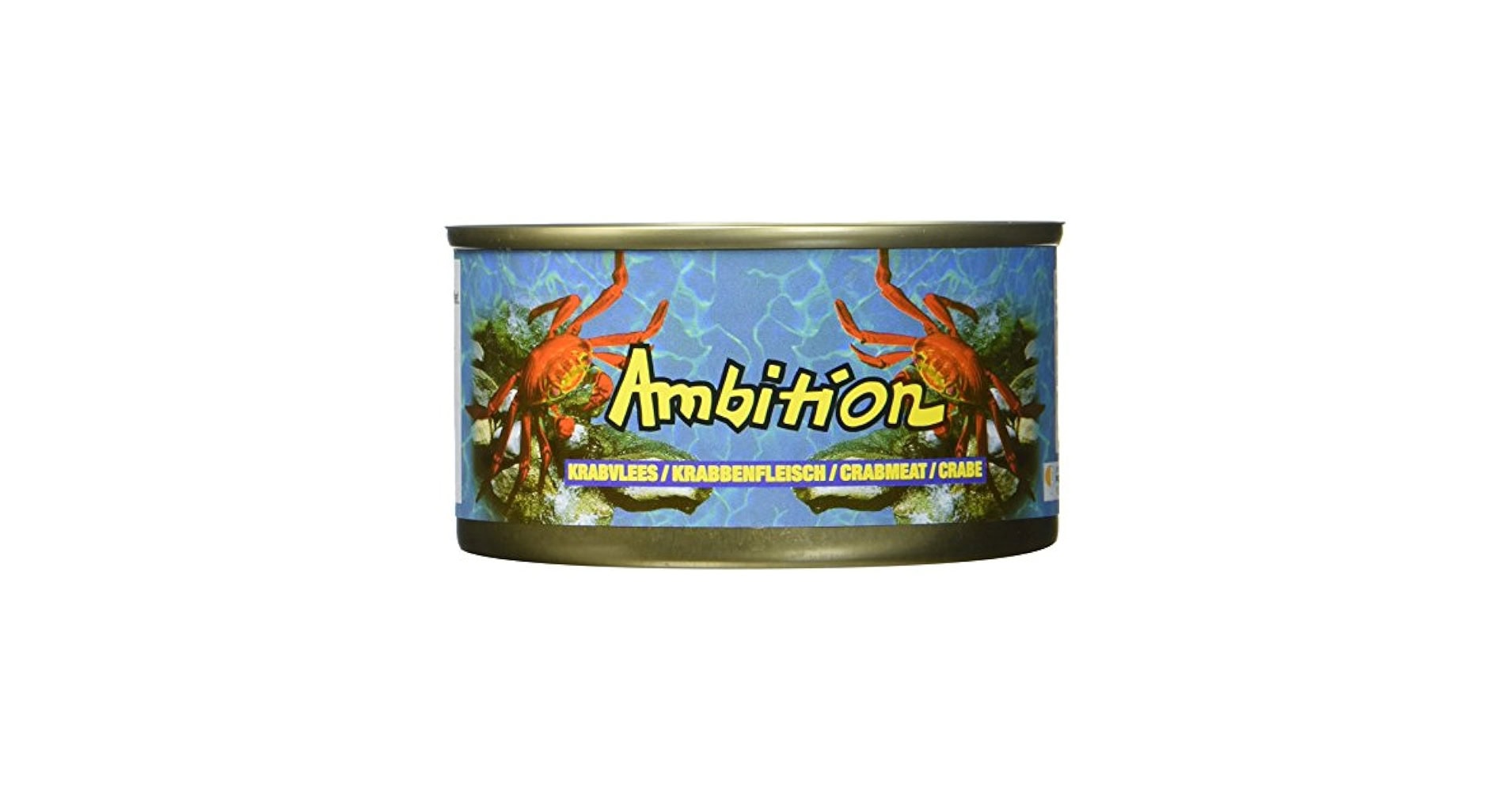 Krabbenfleisch in Dose, asiatische Lebensmittel, Online-Shop.