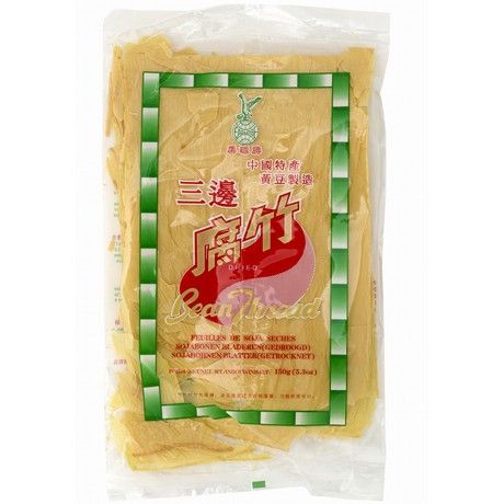 Asiatischer Lebensmittelladen, getrocknete Sojabohnenblätter, 150g.