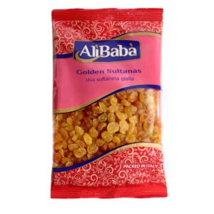 Ali Baba Mandeln in roter Verpackung, asiatischer Lebensmittel Online-Shop.
