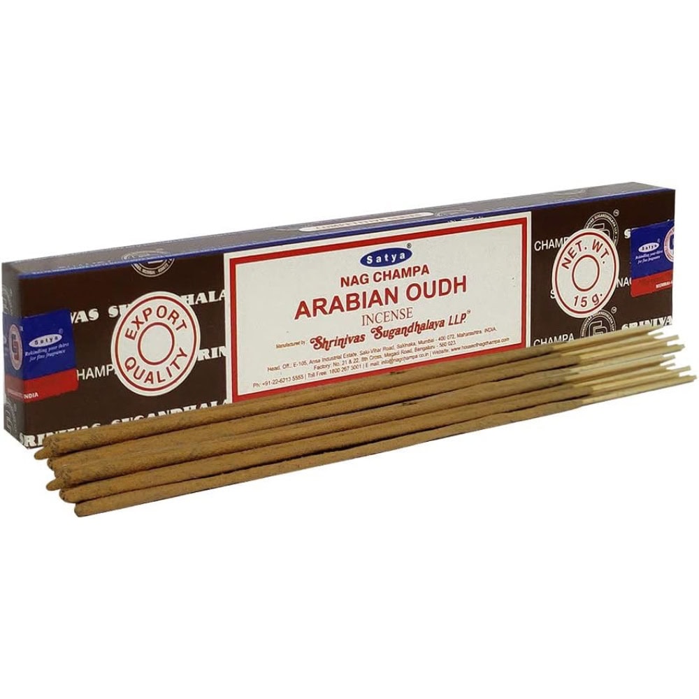 Asiatische Lebensmittel Online-Shop, Arabischer Oud Räucherstäbchen, 15g.