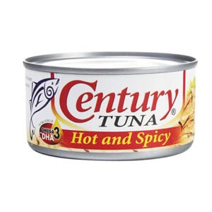 Asiatischer Lebensmittelladen, Century Tuna Hot & Spicy Dose.