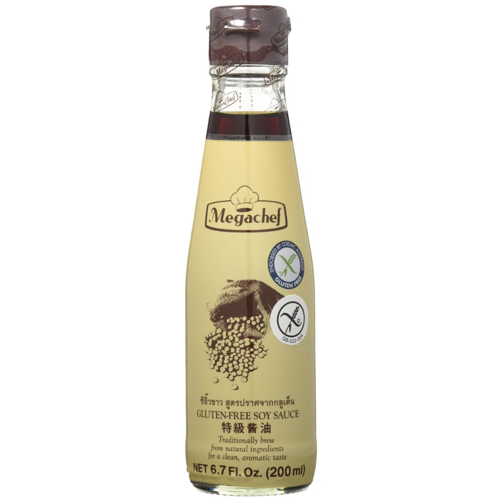 Asiatische Lebensmittel Online-Shop, glutenfreie Sojasoße, 200ml Flasche.