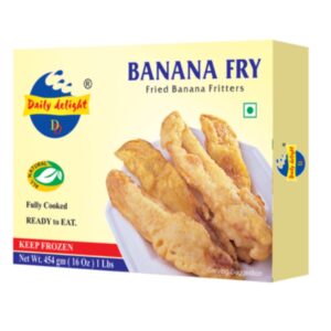 Frittierte Bananen im asiatischen Lebensmittel Online-Shop.