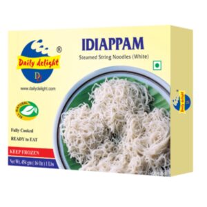 Asiatischer Lebensmittelladen - DD Idiappam weiße gedämpfte Nudeln 454g.