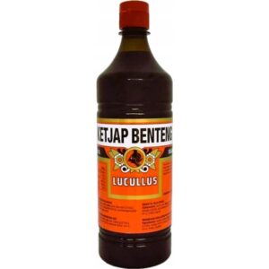 Asiatischer Lebensmittelladen - Ketjap Manis 1l, süßer Sojasoße Flasche.