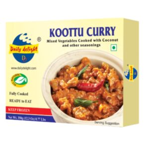 Asiatischer Koottu Curry in Verpackung, asiatische Lebensmittel Online-Shop.