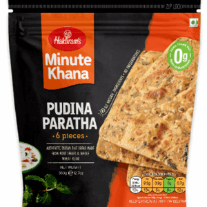 Asiatische Lebensmittel Online-Shop, Haldiram's Pudina Paratha, 6 Stück, 360g.