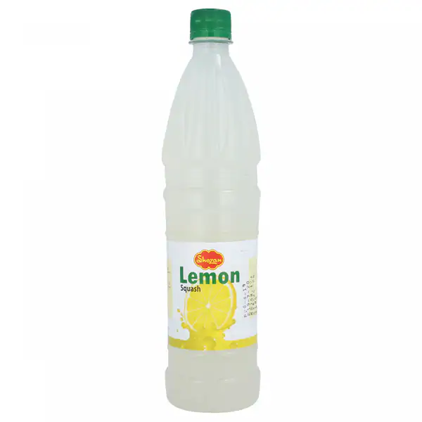 Asiatischer Lebensmittel Online-Shop, Zitronen-Squash Flasche.