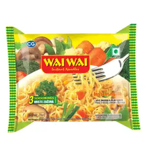 Wai Wai Instant Nudel mit Gemüse, asiatische Lebensmittel Online-Shop.