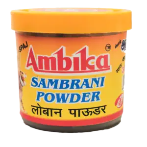 Asiatische Lebensmittel Online-Shop, Ambika Sambrani Pulver 50g.