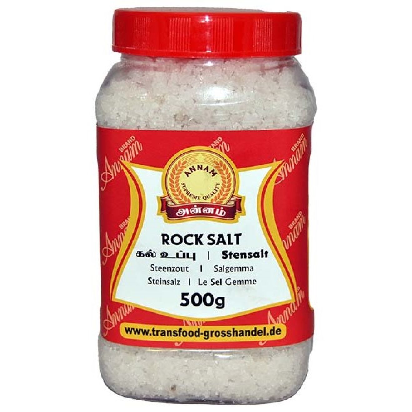 Asiatischer Lebensmittelladen - Rock Salz 500g, hochwertiges Meersalz für asiatische Gerichte.