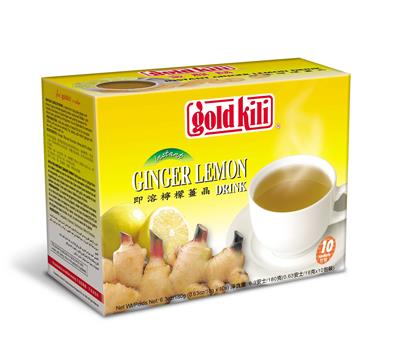 Asiatischer Ingwer Zitronen Drink, 180g, im Online-Shop, erfrischend und aromatisch.