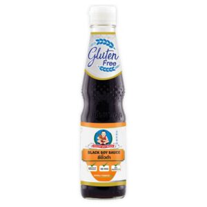 Asiatische Lebensmittel Online-Shop, glutenfreie schwarze Sojasauce.