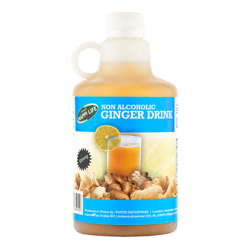 Asiatischer Ingwer-Drink Non-Alkoholisch, 500ml, asiatische Lebensmittel Online-Shop.