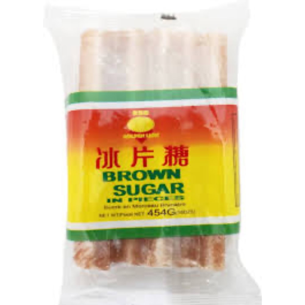 Asiatischer Lebensmittel Online-Shop, brauner Zucker in Stücken, 454g.
