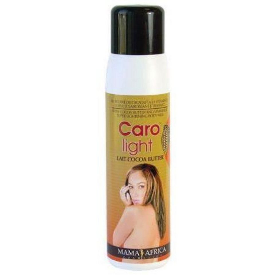 Asiatischer Lebensmittel Online-Shop, Caro Light Cocoa Butter Flasche.