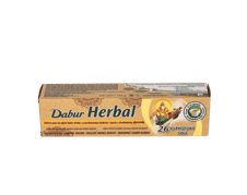 Asiatische Lebensmittel Online-Shop, DABUR Herbal Zahnpasta 100ml, natürliche ayurvedische Zahnpasta.