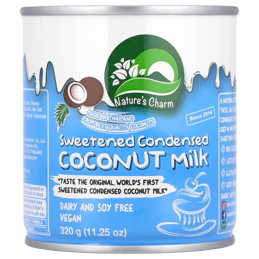 Asiatische Kokosnussmilch, vegan, ohne Milch und Soja, 320g.