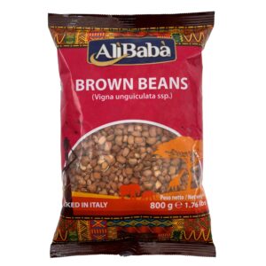 Asiatische Lebensmittel Online-Shop, braune Bohnen in Packung, 800g.