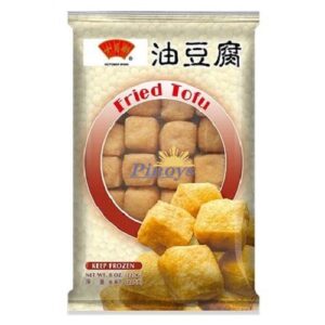 Frittierter Tofu im asiatischen Lebensmittel Online-Shop, 227g Packung.