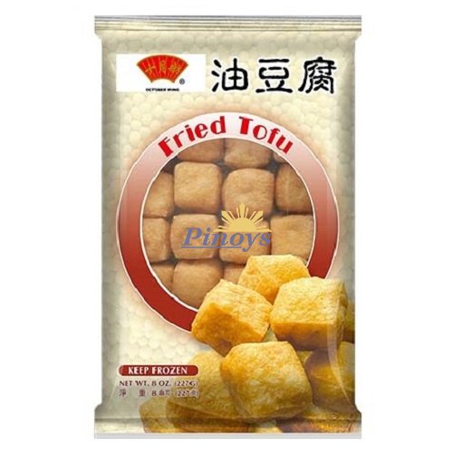 Frittierter Tofu im asiatischen Lebensmittel Online-Shop, 227g Packung.