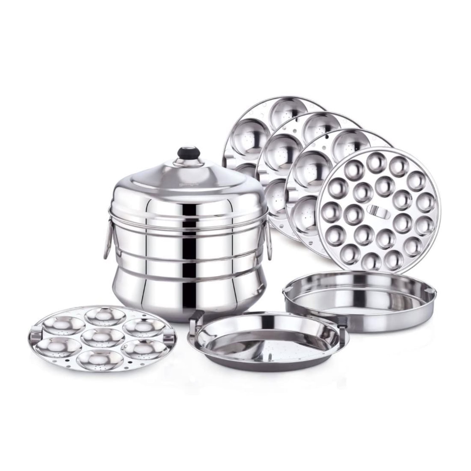 Asiatischer Lebensmittelladen - Idly Panai Set für indische Spezialitäten.