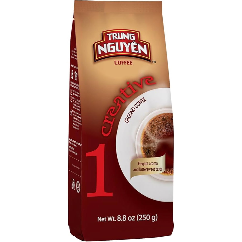 Asiatischer Kaffee, Trung Nguyen, 250g, gemahlen, aromatisch, hochwertig.