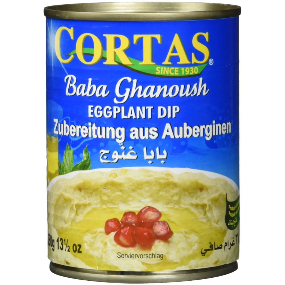 Asiatischer Baba Ghanoush in Dosen, asiatische Lebensmittel Online-Shop.