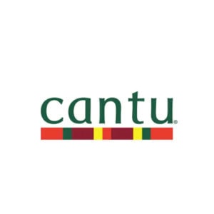Asiatische Lebensmittel Online-Shop, Cantu Logo mit bunten Streifen.