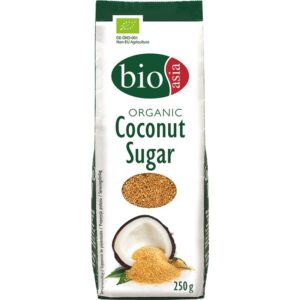 Bio Asia Kokoszucker 250g, organisch, asiatisch, nachhaltige Landwirtschaft.