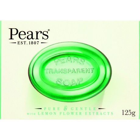 Asiatischer Lebensmittel Online-Shop. Pears transparente Seife mit Zitronenblütenextrakt, 125g.