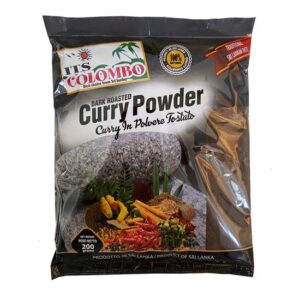 Asiatischer Curry Pulver für authentischen Geschmack, 200g, Sri Lanka.