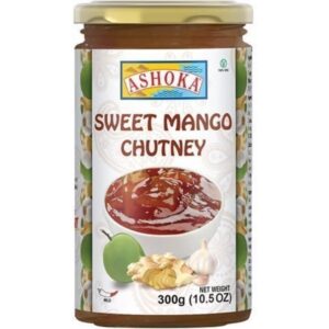 Asiatische Lebensmittel Online-Shop, Mango Chutney im Glas, 300g.