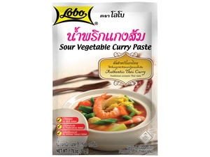 Asiatischer Lebensmittel Online-Shop, Lobo Sour Vegetable Curry Paste 50g.