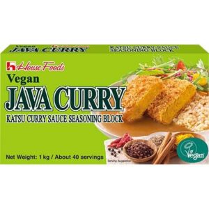 Vegan Java Curry Gewürzblock für asiatische Gerichte, 1kg.