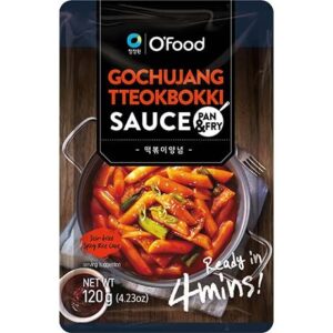 Asiatische Lebensmittel Online-Shop, Gochujang Tteokbokki Sauce, 120g, fertig in 4 Minuten.