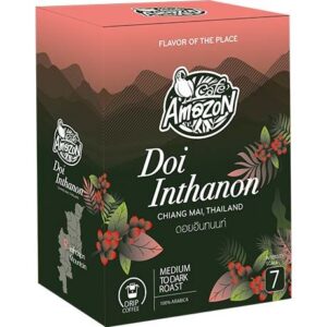 Asiatischer Kaffee Inthanon 45g - Amazon Filterkaffee, Chiang Mai, Thailand.