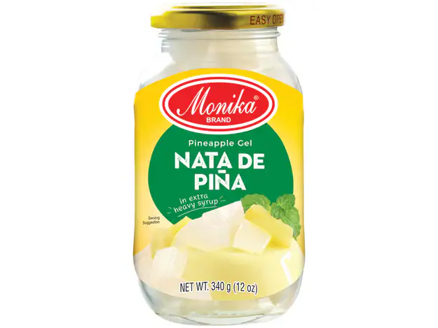 Nata de Pina Ananas Gel in Glas, asiatische Lebensmittel Online-Shop.