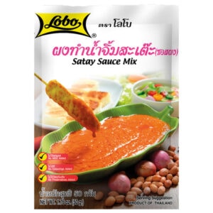 Lobo Satay Sauce Mix für asiatische Gerichte im Online-Shop.