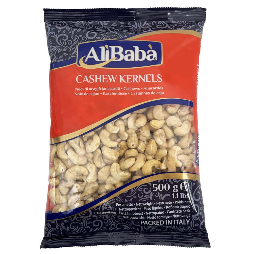 Asiatische Cashewkerne 500g im Online-Shop, hochwertig und frisch.