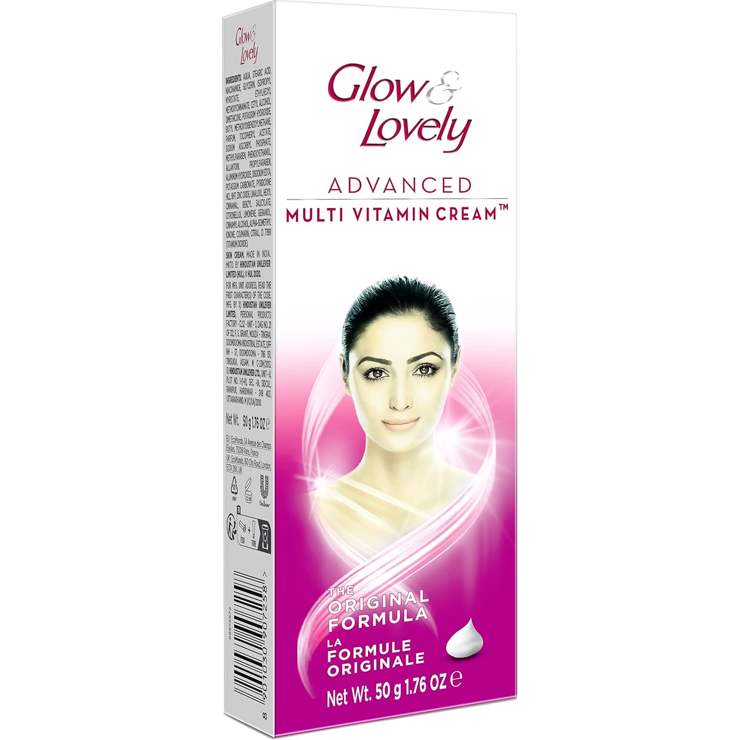 Asiatischer Lebensmittelladen - Glow & Lovely Creme, 50g, für schöne Haut.