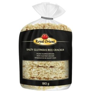 Asiatischer Klebreis-Kräcker, salzig, 180g, asiatischer Lebensmittel Online-Shop.