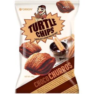Asiatische Lebensmittel Online-Shop, Turtle Chips Choco Churros 80g.