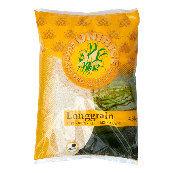 UNIRICE Langkornreis 4,5kg - Asiatische Lebensmittel Online-Shop.