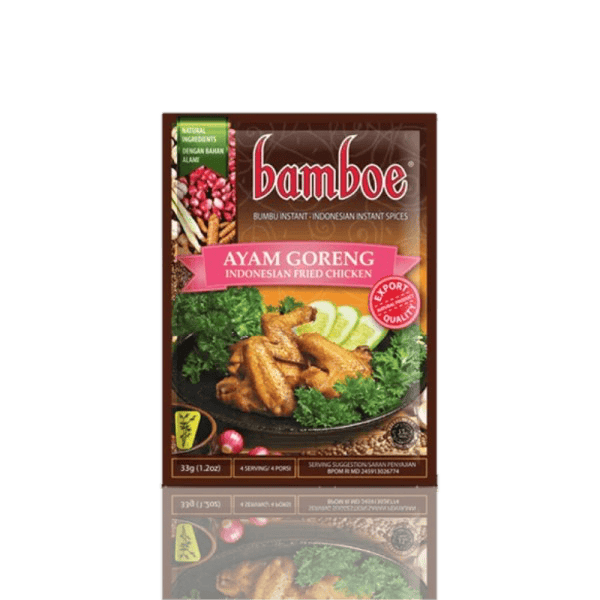 Asiatische Lebensmittel Online-Shop, Indonesisches Gewürz für gebratenes Hähnchen.