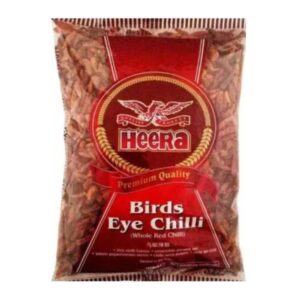 Asiatische Lebensmittel Online-Shop, Bird's Eye Chilli, 50g, scharfe rote Chili.