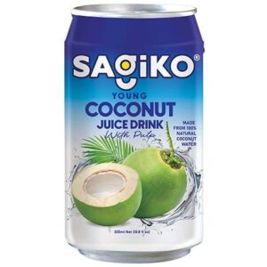 SAGIKO Kokosnusswasser 320ml, asiatischer Lebensmittel Online-Shop.
